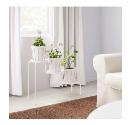 Amazon.co.jp: IKEA PS 2014 プラントスタンド, ホワイト 室内/屋外用